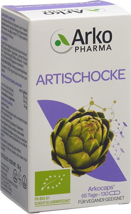 Arkopharma Arkocaps Bio Artischocken Kapseln (130 Stück, Kapseln, 116 g)