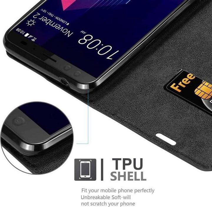 Image du produit Cadorabo Book Couverture magnétique invisible (HTC U12+)
