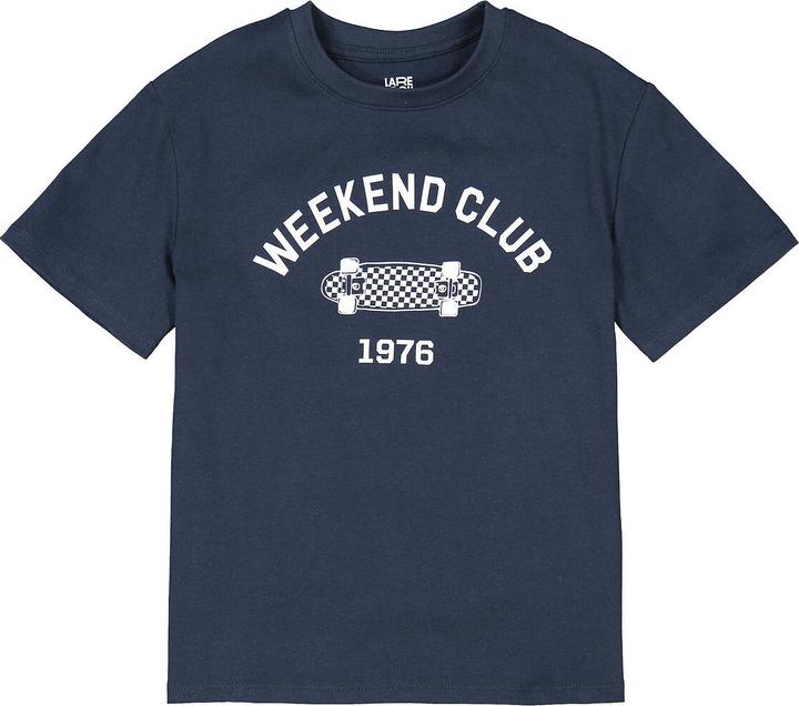 Immagine prodotto La Redoute Collections T-shirt con scollo rotondo e stampa sul davanti (140)