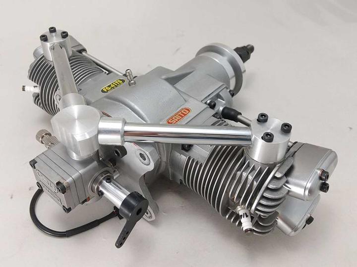 Actual product image Saito FG-41 TS Petrol Engine