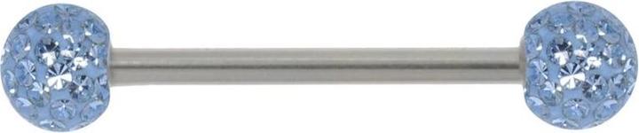Immagine prodotto Bijouteria Piercing lingua (Acciaio chirurgico 316L, Resina epossidica, Zirconia)