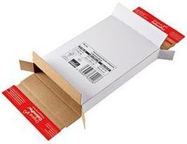 Produktbild Colompac Faltkarton 24,4x34,4x2,8cm selbstklebend weiss (1 x)