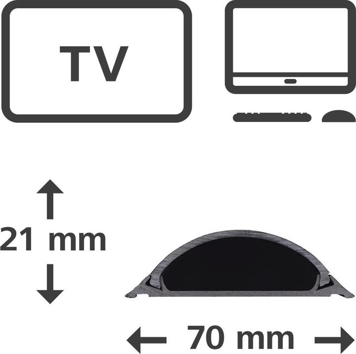 Produktbild Hama Kabelkanal (Kabelkanal, 100 cm)