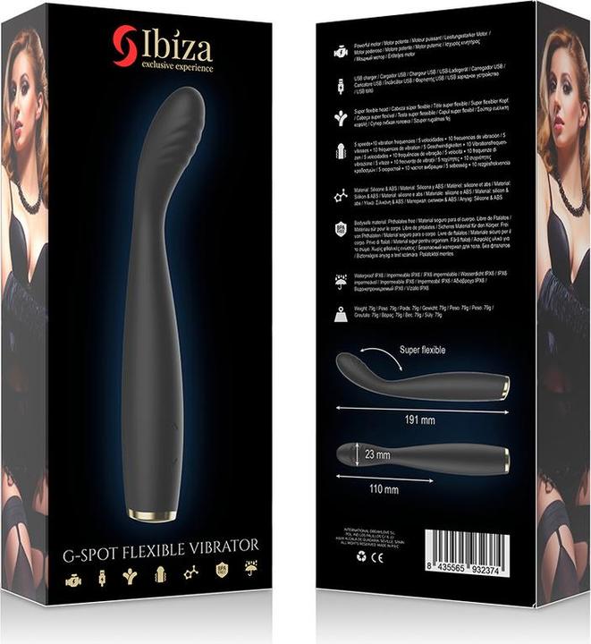 Immagine prodotto Ibiza Vibratore flessibile per il punto G