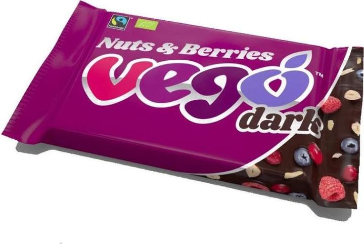 Vego Chocolate vego dark Nuts & Berries Bio (85 g)