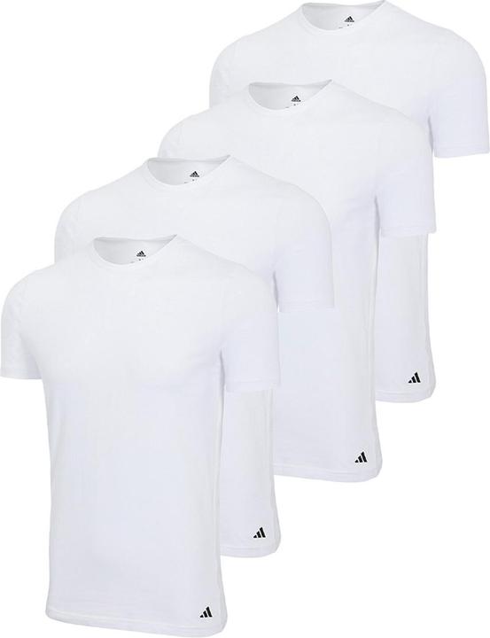 Produktbild adidas 4er Pack Active Flex Cotton Unterhemd / Shirt Kurzarm (L)
