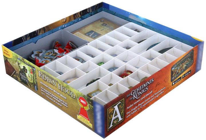 Produktbild Feldherr Organizer Insert für Die Legenden von Andor: Die ewige Kälte - Brettspi (Kunststoff)