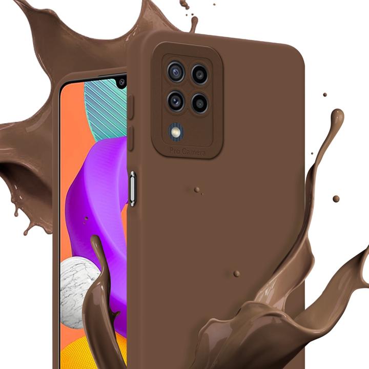 Actual product image Cadorabo Case for Samsung Galaxy M22 / M32 4G in TPU Fluid LM162 Style (Samsung Galaxy M22, Samsung Galaxy A32)