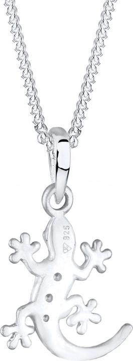 Actual product image Elli Necklace Lizard Crystals Sterling 925 Silver (Glass crystal, 925 sterling silver, 45 cm)