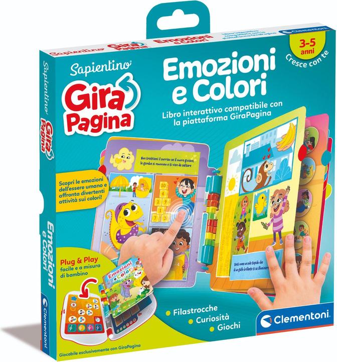 Actual product image Clementoni Girapagina - Libro Emozioni e Colori