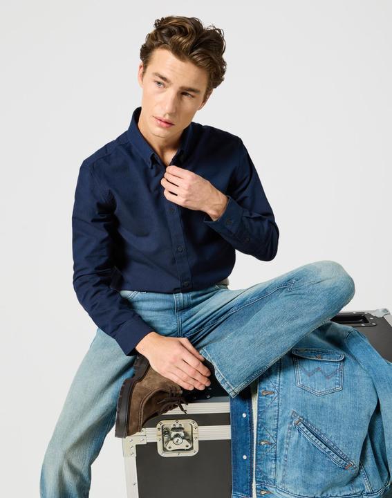 Produktbild Wrangler Langarmhemd Oxford Shirt (M)