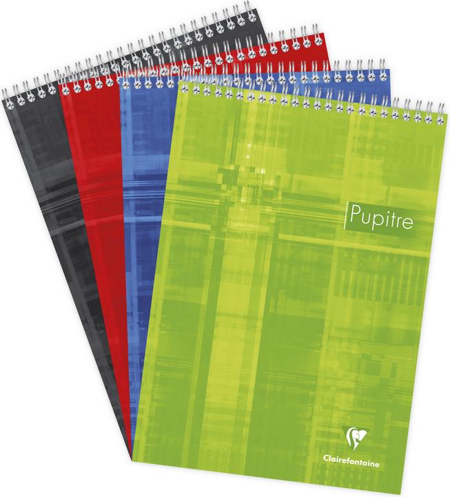 Image du produit Clairefontaine Bloc à spirales (A4, Blanc, Couverture rigide)