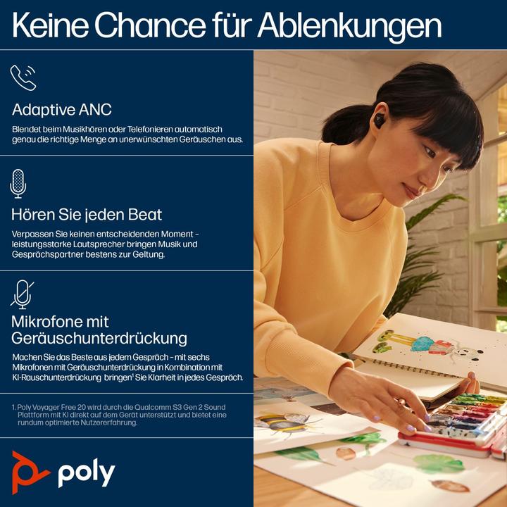 Produktbild Poly Voyager Free 20 (Kabellos)