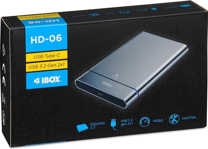 Immagine prodotto iBox HD-06 ARMADIO DISCO SATA USB 3.2 (2.5")