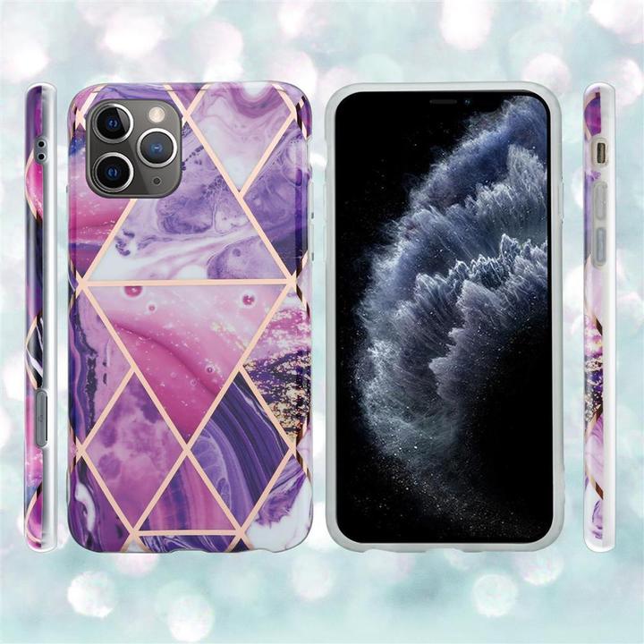 Image du produit Cadorabo Couverture IMD TPU Marbre coloré (Apple iPhone 11 Pro Max)