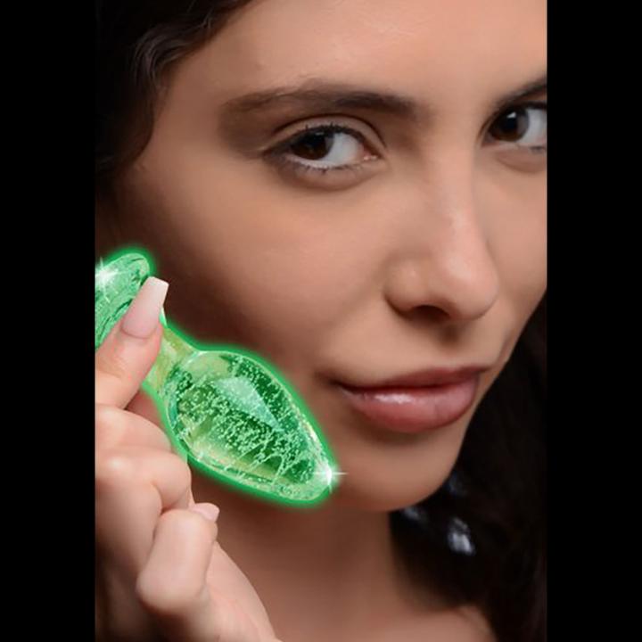 Immagine prodotto XR Brands Plug anale in vetro fosforescente piccolo