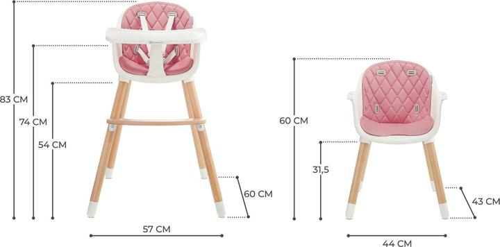 Actual product image KinderKraft High chair Sienna (Highchair)