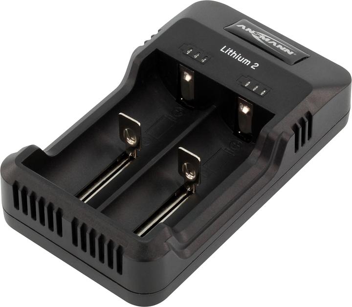 Immagine prodotto Ansmann litio 2 (1 pz., 14500, 16340, 17670, 18500, 18650, 22650, 26650, AAA, AA, Caricabatterie senza batteria)