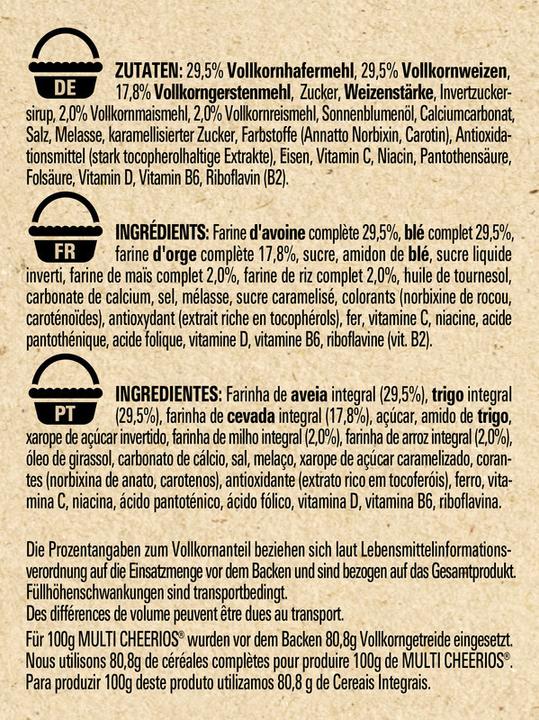Image du produit Cheerios Multigrain Céréales (375 g)