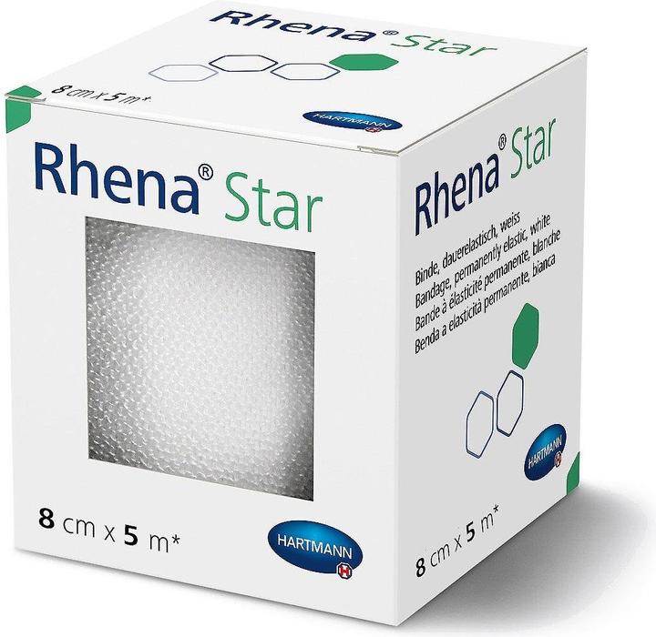 Actual product image Rhena Star elastic bandages white