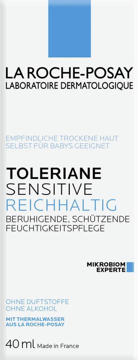 Produktbild La Roche Posay Toleriane Sensitive Reichhaltig (40 ml, 24h Creme, Bis SPF 10)