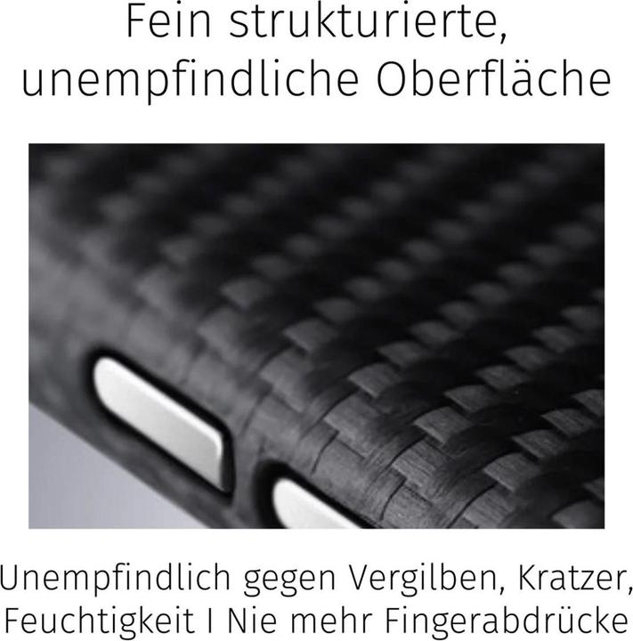 Actual product image Filono Carbon Case Samsung Galaxy S25 MagSafe kompatibel (Samsung Galaxy S25)