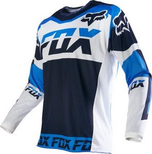 Fox Jersey 180 Mako White (S)