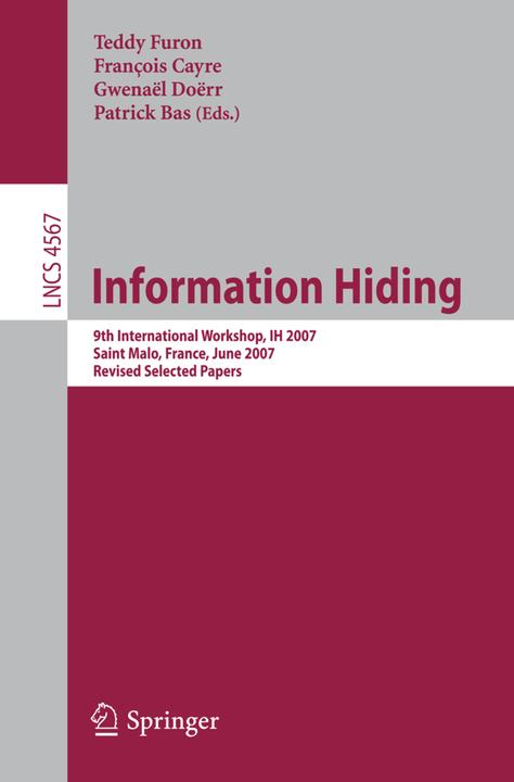 Actual product image Information Hiding (François Cayre, Gwenaël DoërrG, Teddy Furon, Patrick Bas, 2008)