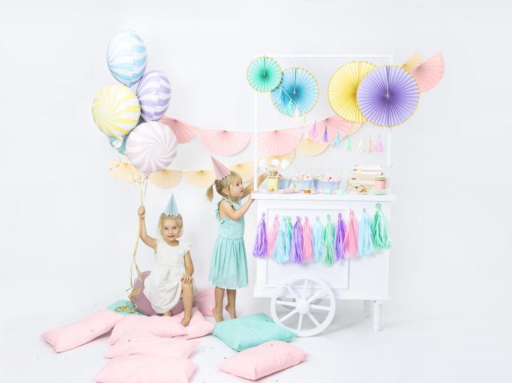 Actual product image Partydeco Party hats Yummy pastel, 16 x 10 cm, 6 pieces