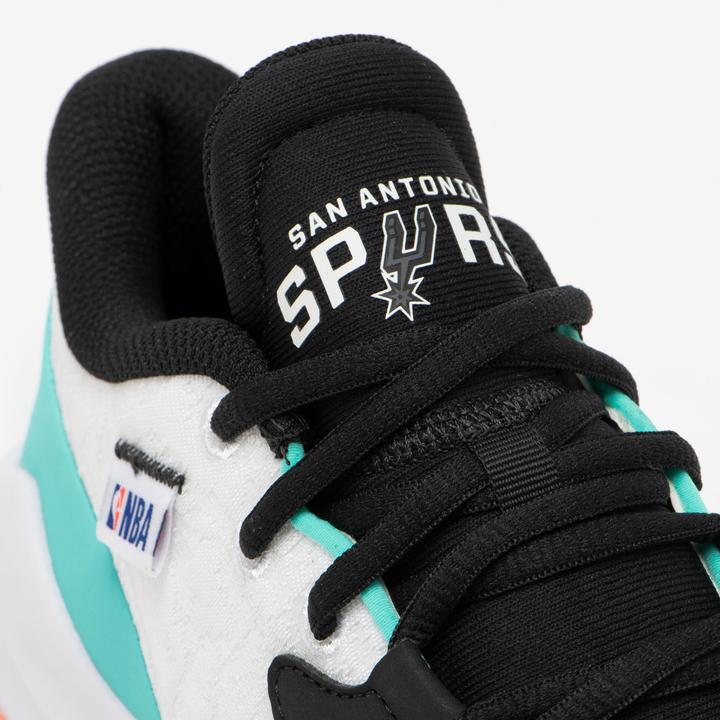 Produktbild Tarmak Kinder Basketball Schuhe NBA Spurs - Fast 900 Low-1 schwarz/weiss (38)
