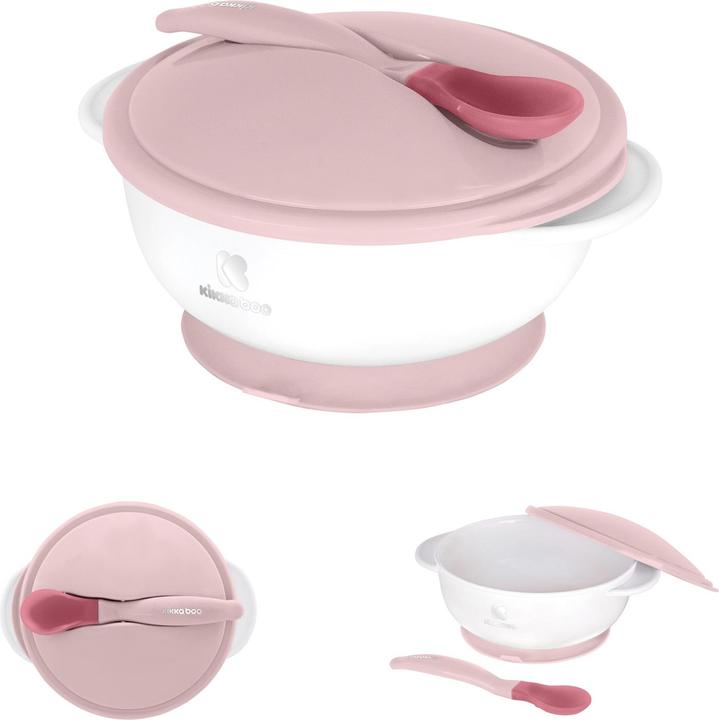 Actual product image Kikkaboo Baby food bowl 250 ml spoon