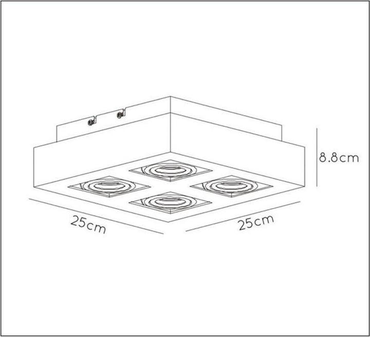 Image du produit Lucide Xirax (320 lm, GU10)
