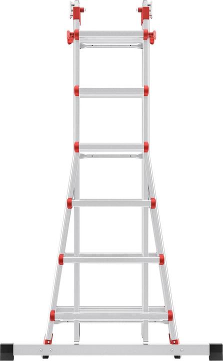 Produktbild Hailo Teleskopleiter (Anlegeleiter, Teleskopleiter, Mehrzweckleiter, 167 cm)