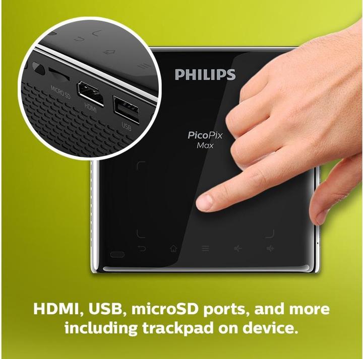 Produktbild Philips PicoPix Max (Full HD, 850 lm, 1.2:1)