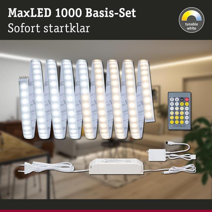 Produktbild Paulmann MaxLED 1000 Stripe Set (Weiss, 300 cm, Indoor)