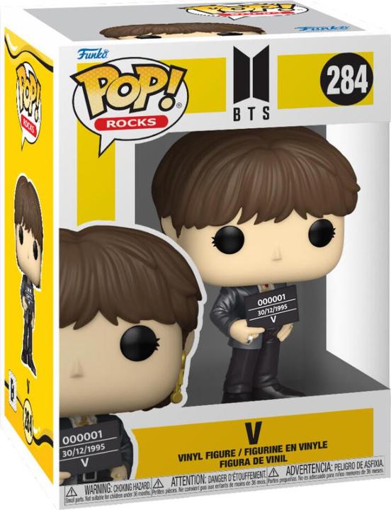Actual product image Funko Pop! Rocks - BTS Serie 3 : V (284)