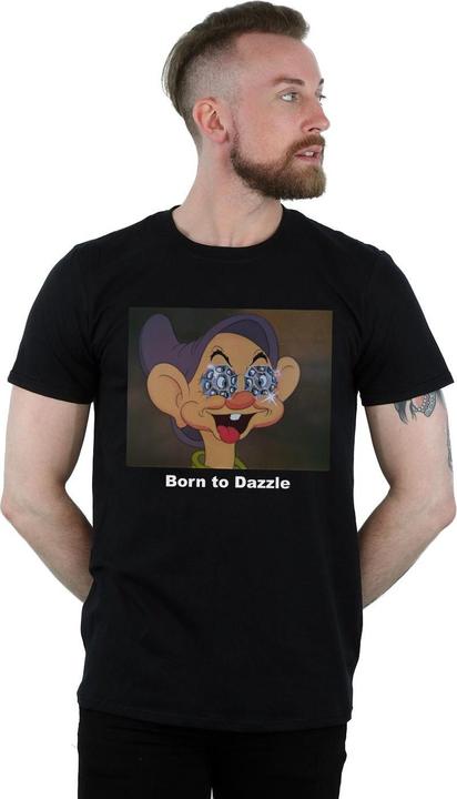 Actual product image Disney Mens Dopey Born To Dazzle T-Shirt (4XL)