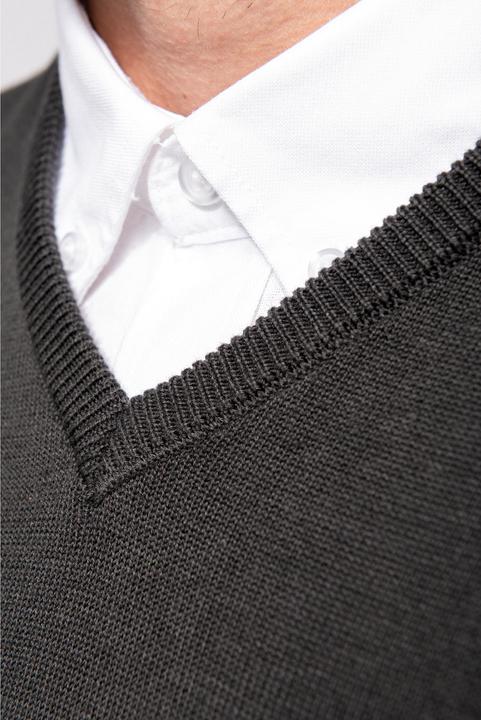Produktbild Kariban Pullover mit V-Ausschnitt ohne Ärmel (L)