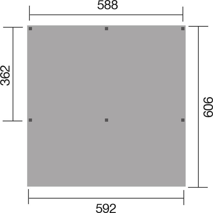 Produktbild Weka Holzbau Y-Doppelcarport