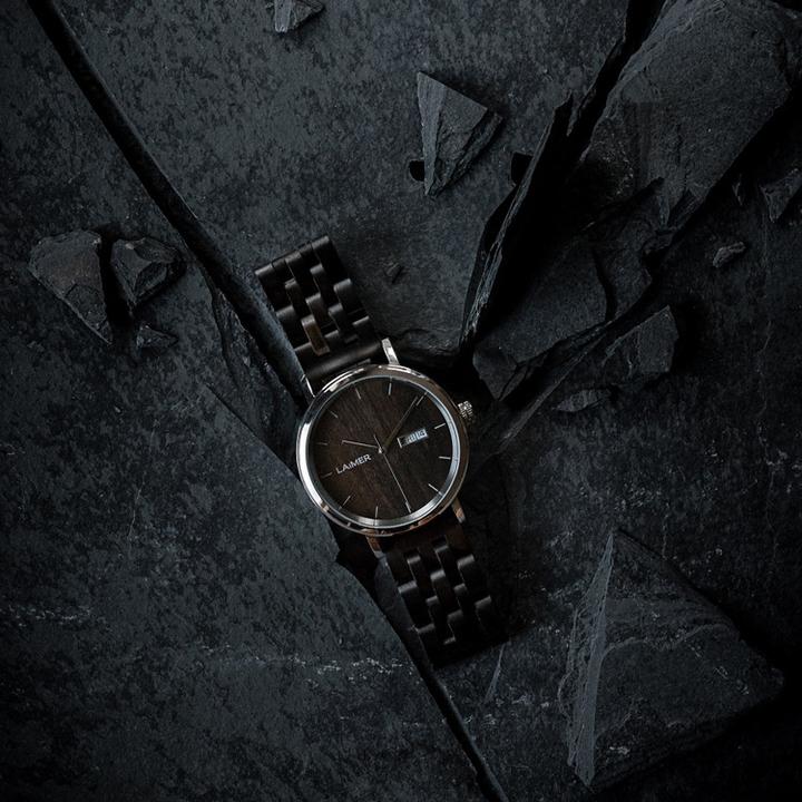 Produktbild Laimer Armbanduhr Holzuhr Raúl (Analoguhr, 42 mm)