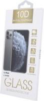 Actual product image OEM Tempered glass 10D for Samsung Galaxy A05S black frame (1 Piece, Samsung Galaxy A05s)