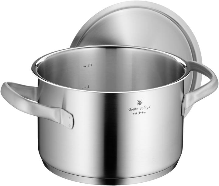 Immagine prodotto WMF Gourmet Plus (16 cm, Pirofila + casseruola, Pentola, Acciaio inossidabile)