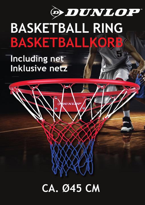 Image du produit Dunlop Panier de basket-ball avec filet