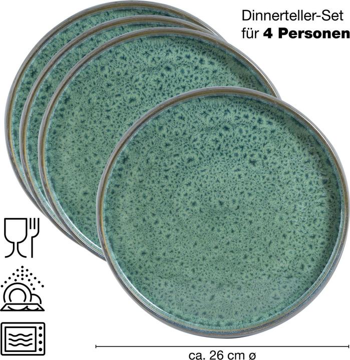 Produktbild Moritz & Moritz SOLID Dinnerteller (4 Stück)