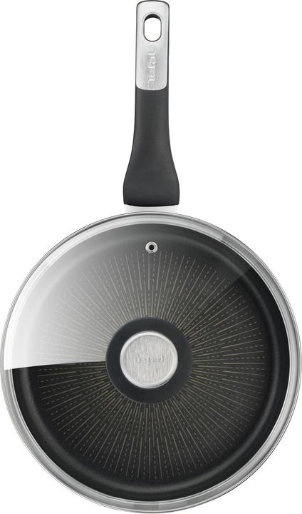 Actual product image Tefal Unlimited Hapjespan met deksel 24 cm (24 cm, Frying pan, Aluminium)