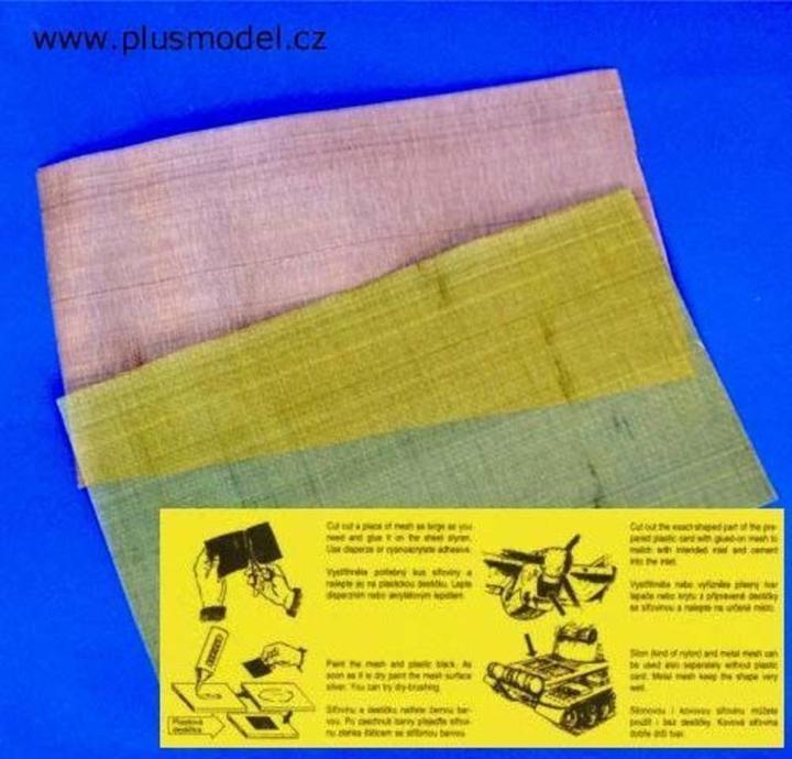 Image du produit Plus Model Grille-fine En nylon, particulièrement adaptée à l'échelle 1:72