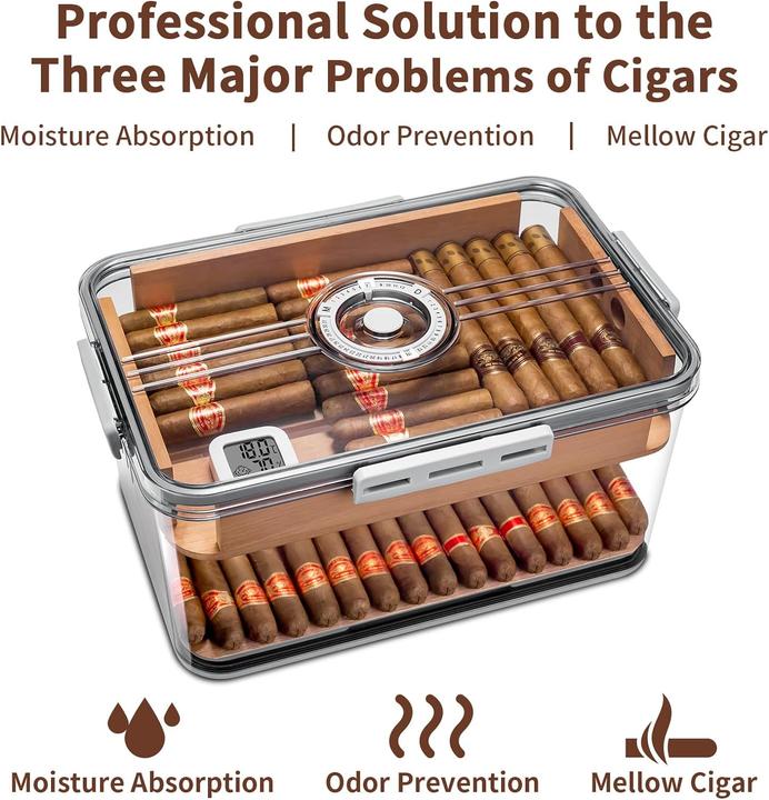 Image du produit Cigarloong Zigarren-Humidor (100)