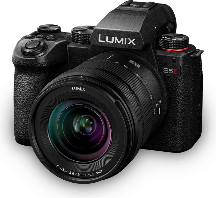 Immagine prodotto Panasonic DC-S5 II + S 20-60mm f3.5-5.6 + S 50mm f1.8 Bulk (24.20 Mpx, Full frame / FX)