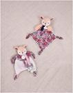 Actual product image Doudou et Compagnie Fawn cuddly toy with rattle, 22cm