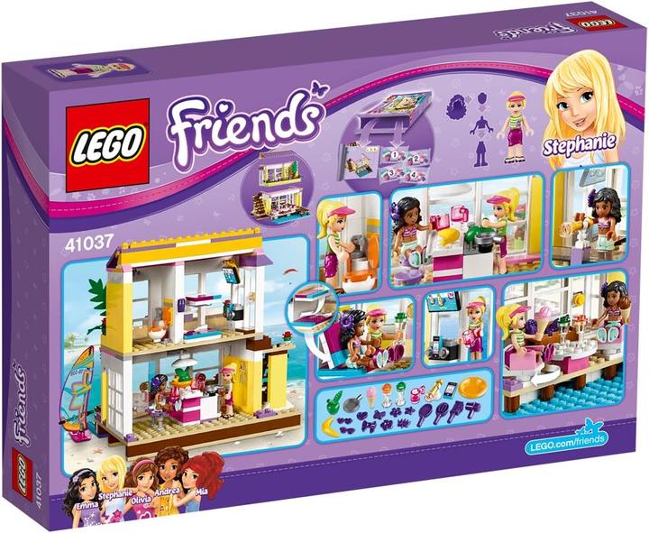 Produktbild LEGO Stephanies Strandhaus (41037, LEGO Friends)